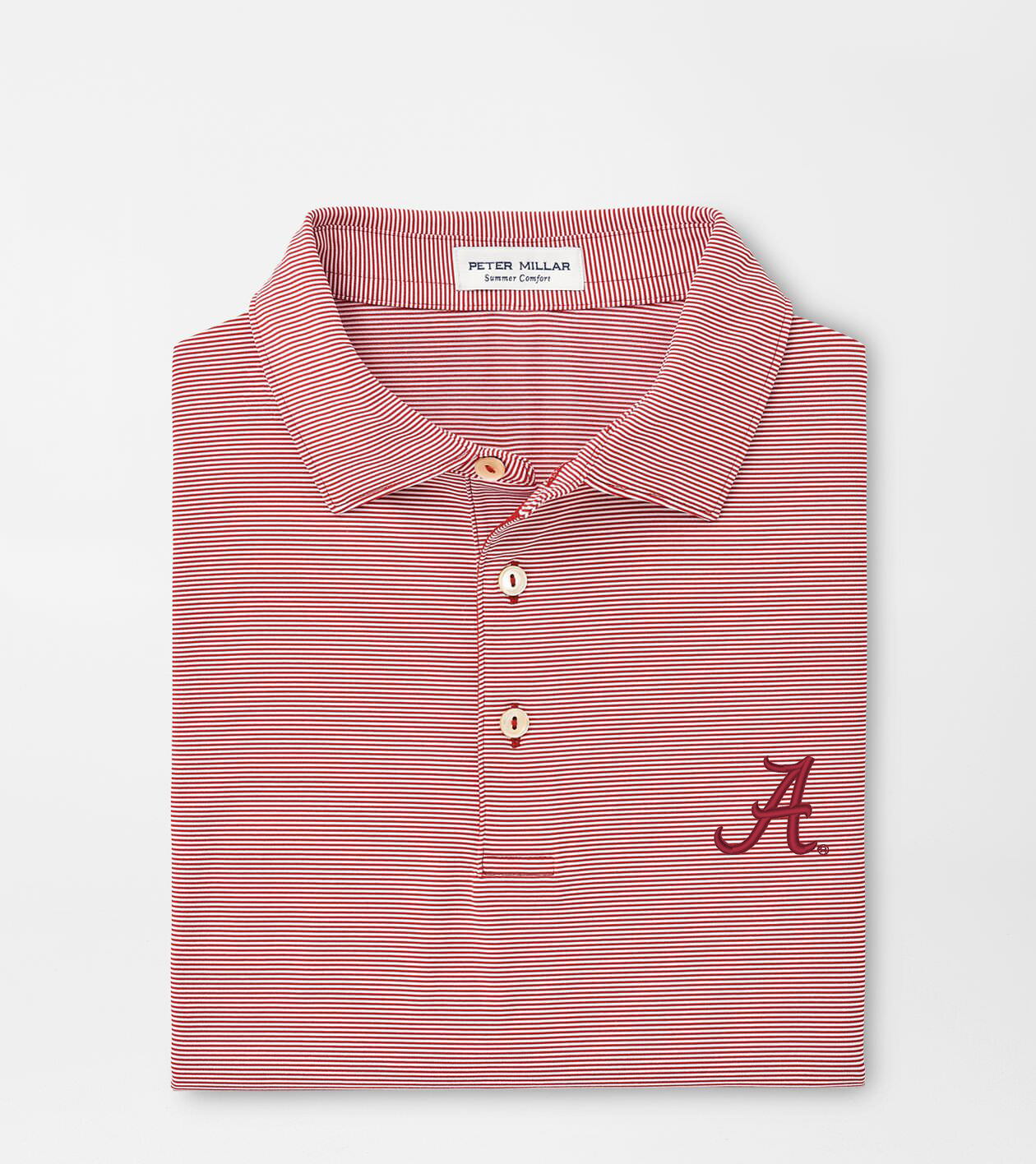 Alabama Jubilee Stripe Performance Polo