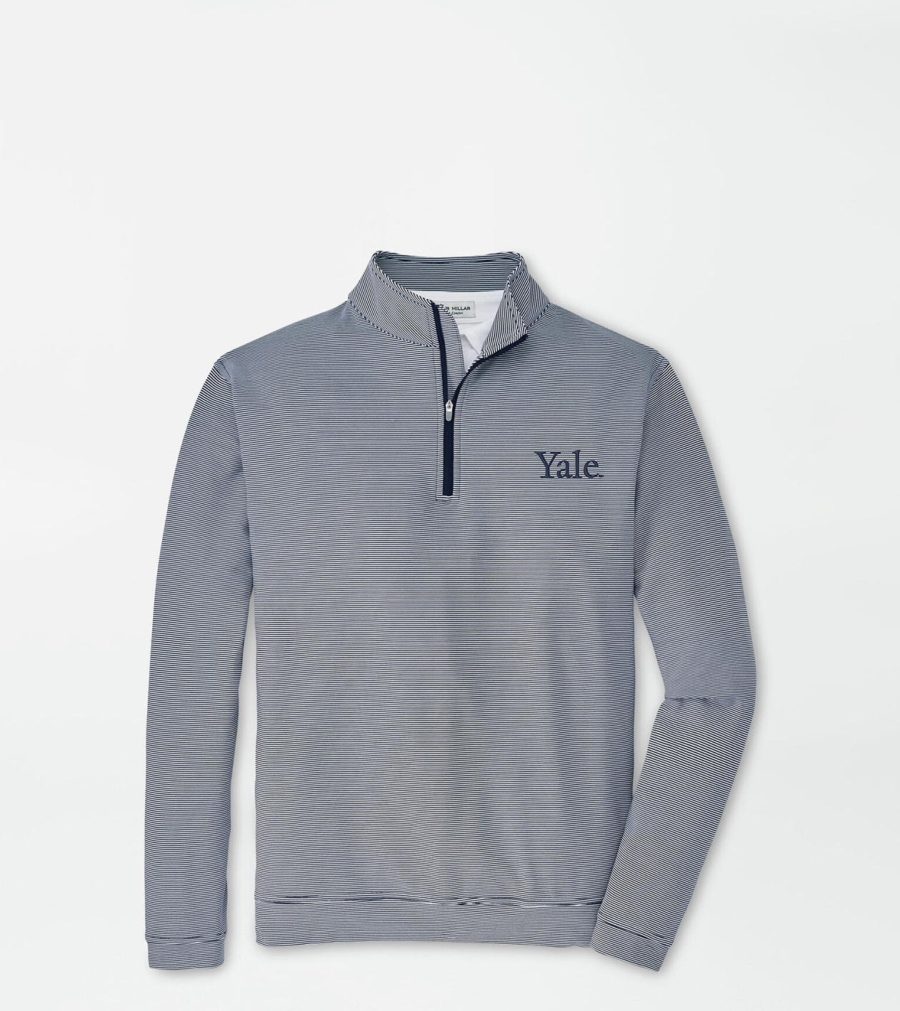 Yale Perth Sugar Stripe Performance Quarter-Zip