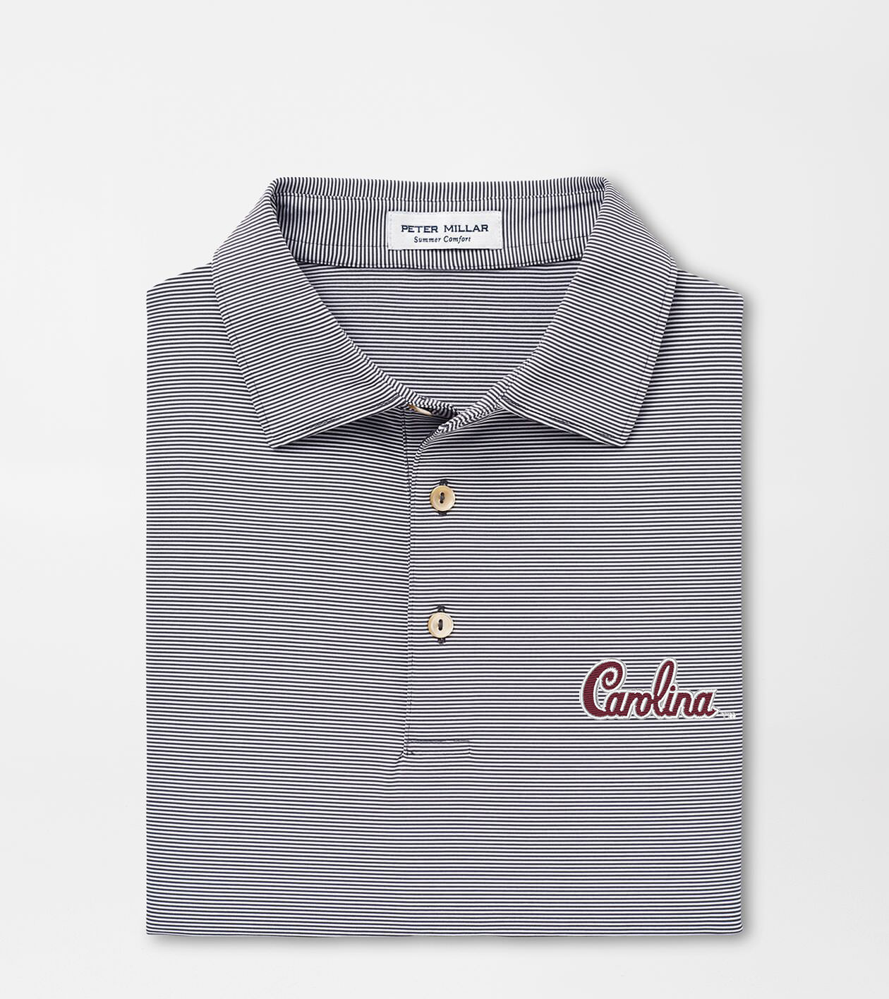 South Carolina Script Jubilee Stripe Performance Polo