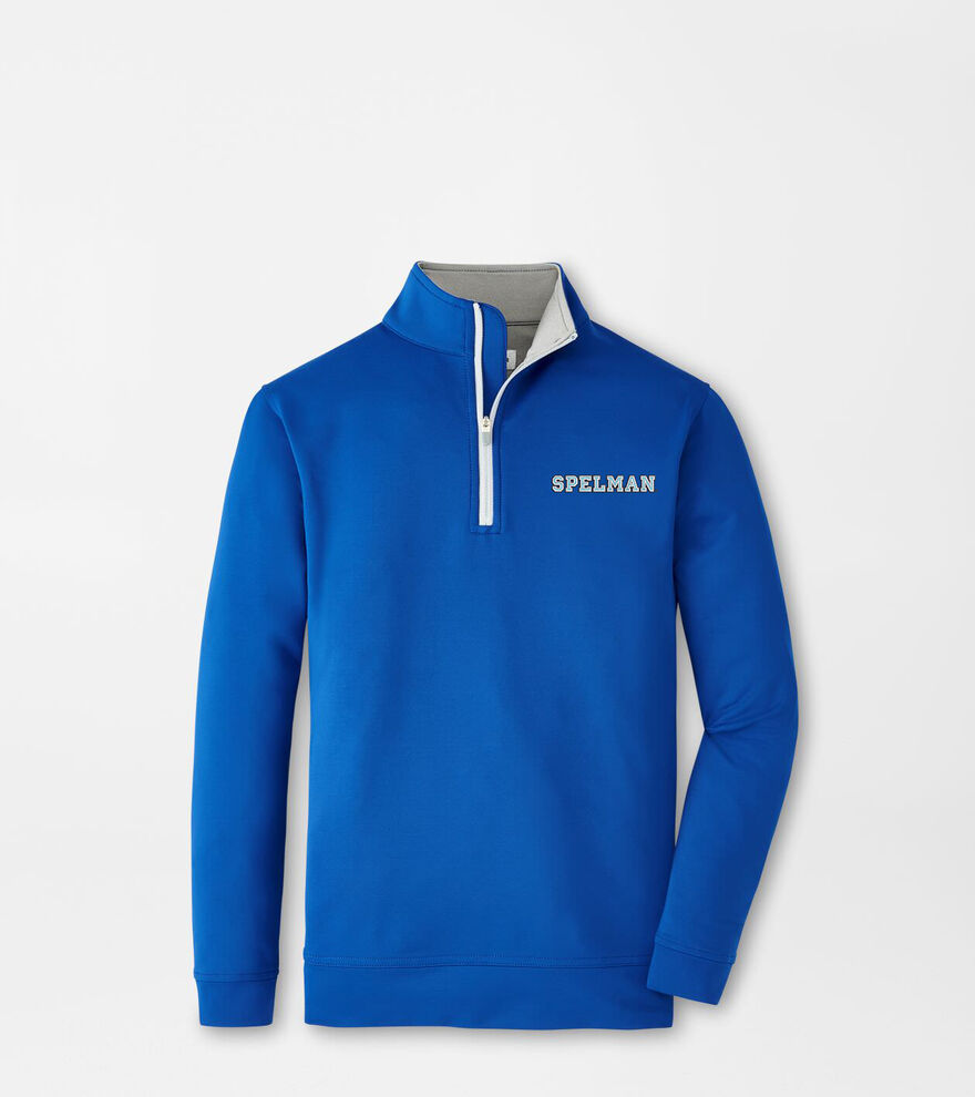 Spelman College Youth Perth Performance Quarter-Zip image number 1