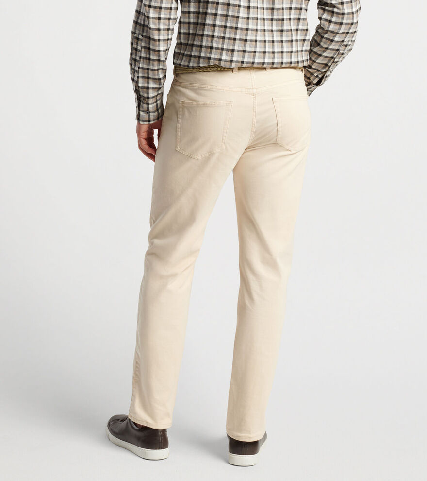 Signature Sateen Five-Pocket Pant image number 3