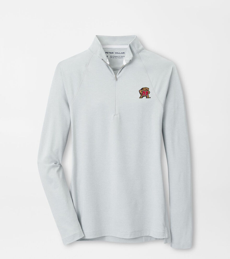 Maryland Terrapins Women's Mélange Raglan-Sleeve Perth Layer image number 1