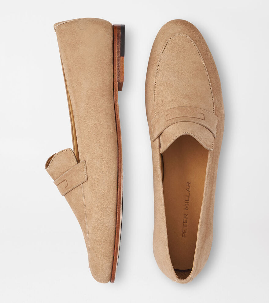 Amble Suede Penny Loafer image number 1