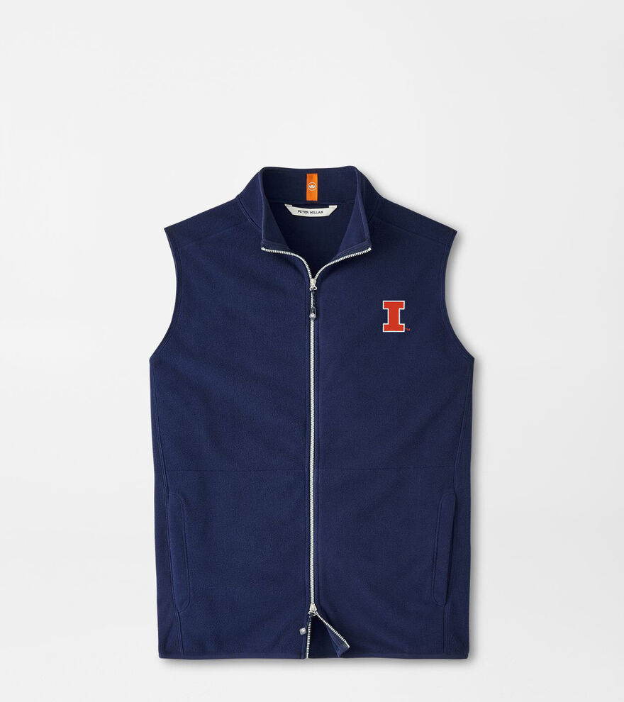 Illinois Thermal Flow Micro Fleece Vest image number 1