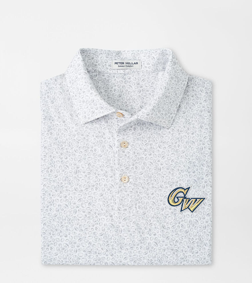 George Washington University Blitz Performance Jersey Polo image number 1