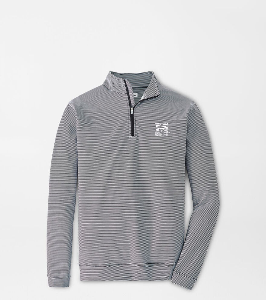 Morehouse College Perth Mini-Stripe Performance Pullover image number 1