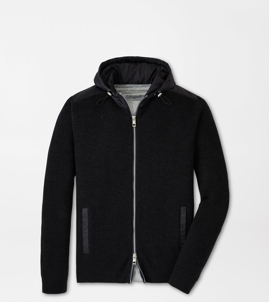 Holdridge Hybrid Full-Zip Hooded Sweater image number 1