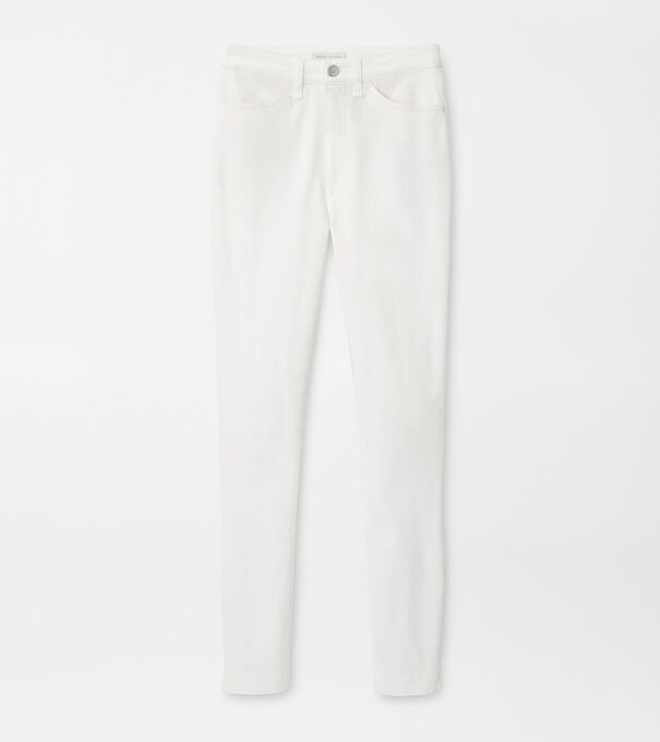 Karlie Stretch Sateen High Rise Pant