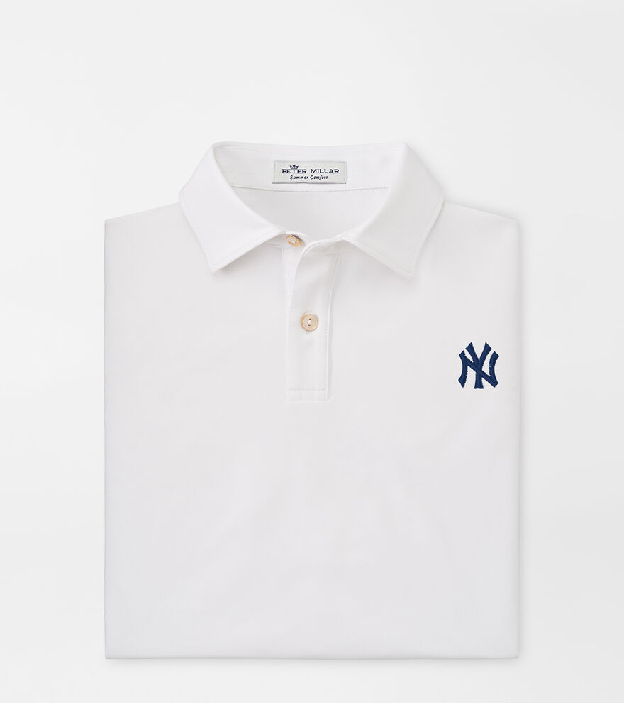 New York Yankees Solid Youth Performance Jersey Polo, Youth MLB Apparel