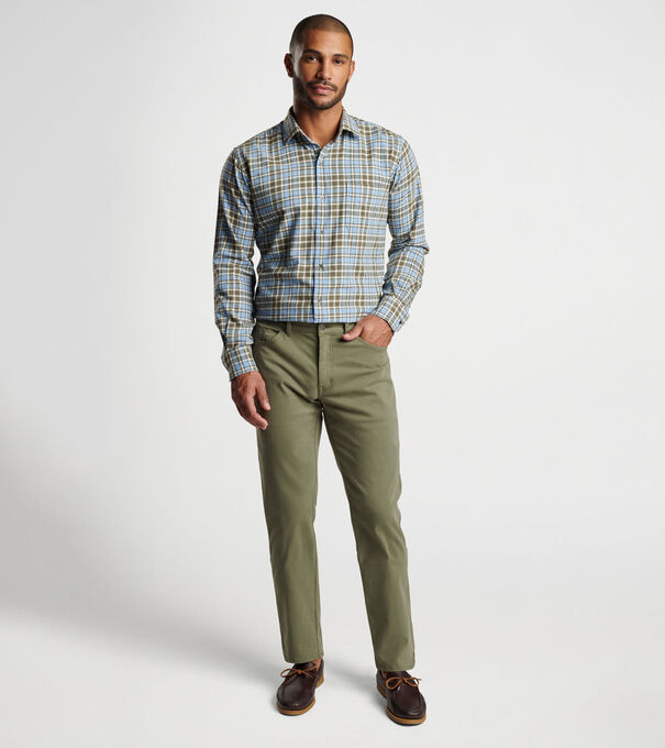 Signature Sateen Five-Pocket Pant