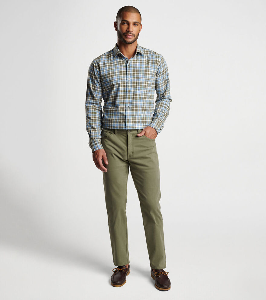 Signature Sateen Five-Pocket Pant image number 2