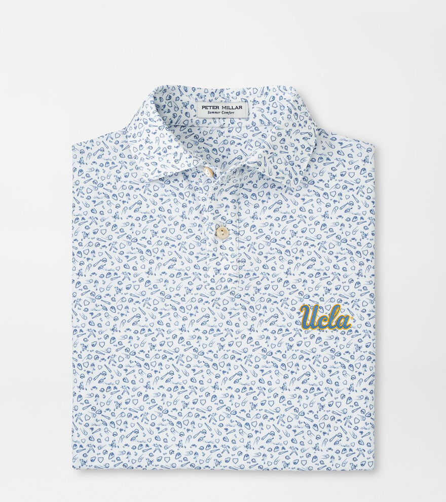 UCLA Batter Up Youth Performance Jersey Polo image number 1