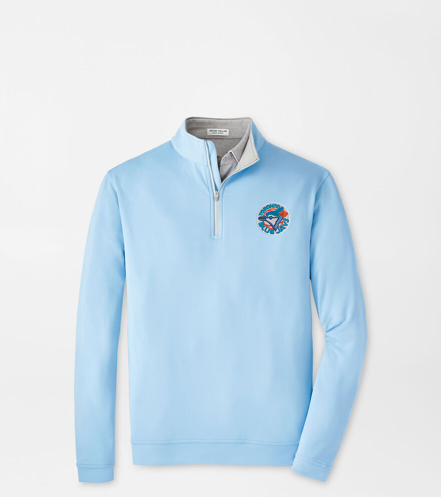 Cooperstown Toronto Blue Jays Perth Performance Quarter-Zip image number 1