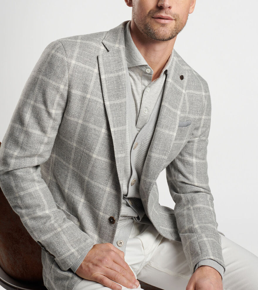 Dunne Windowpane Soft Jacket image number 6