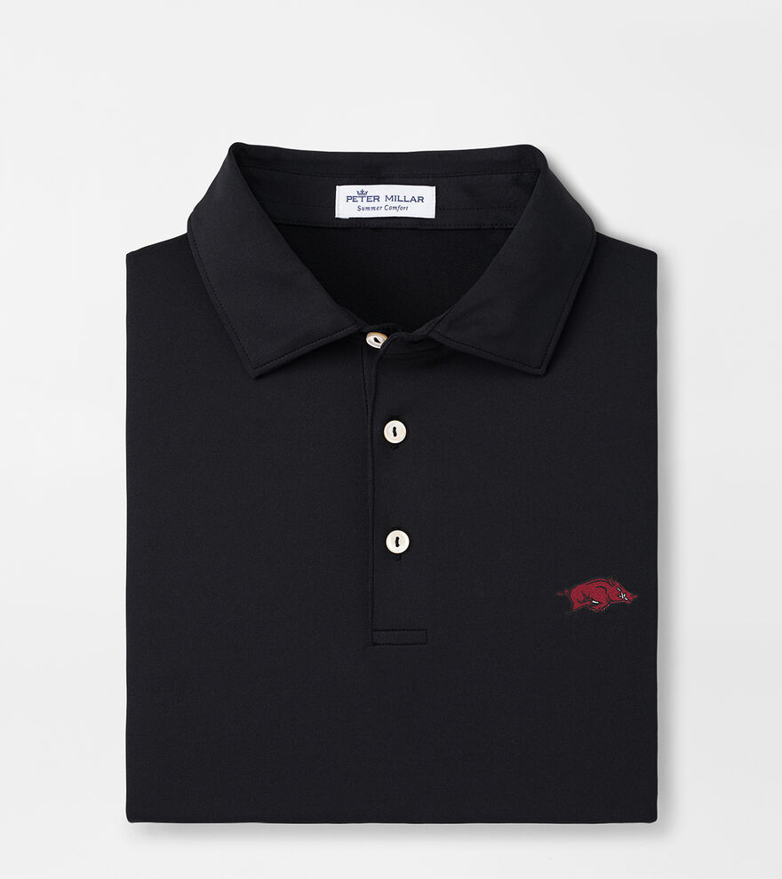 Arkansas Solid Performance Polo image number 1