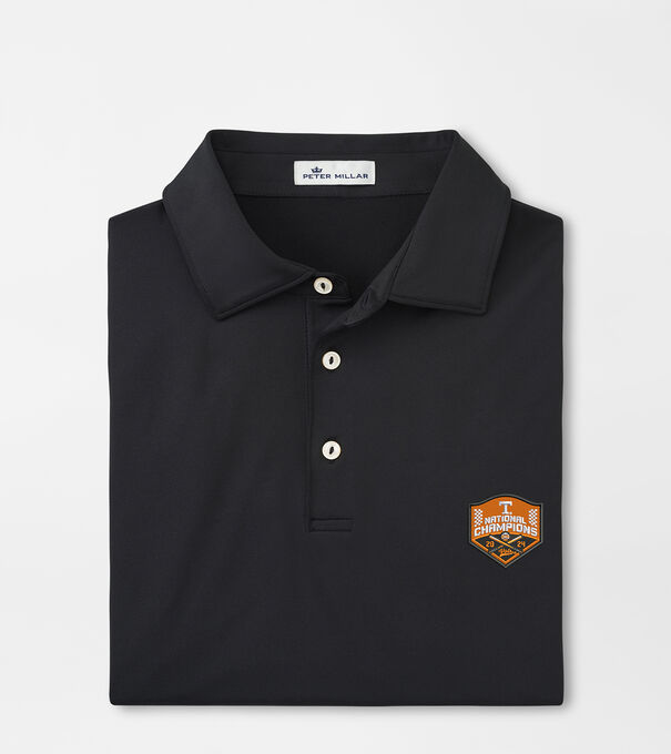 Tennessee College World Series Solid Performance Jersey Polo (Sean Self Collar)