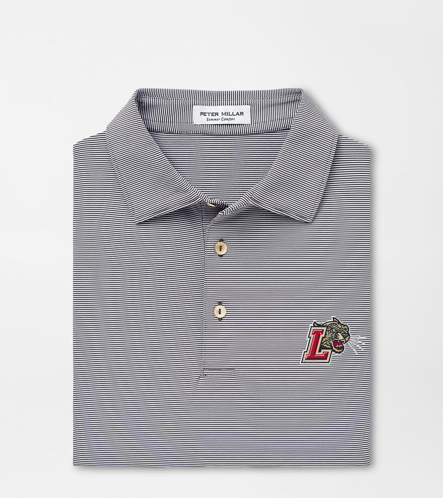 Lafayette College Jubilee Stripe Performance Polo image number 1
