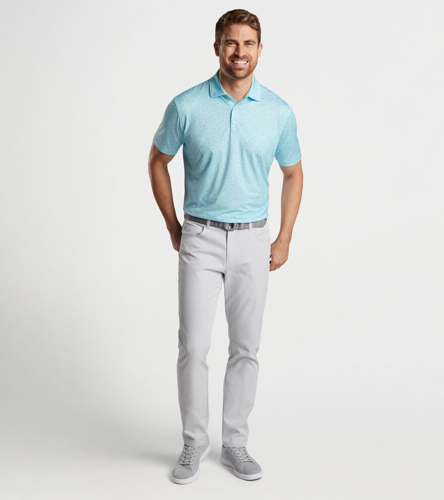 Worth A Shot Performance Jersey Polo | Men's Polo Shirts | Peter Millar