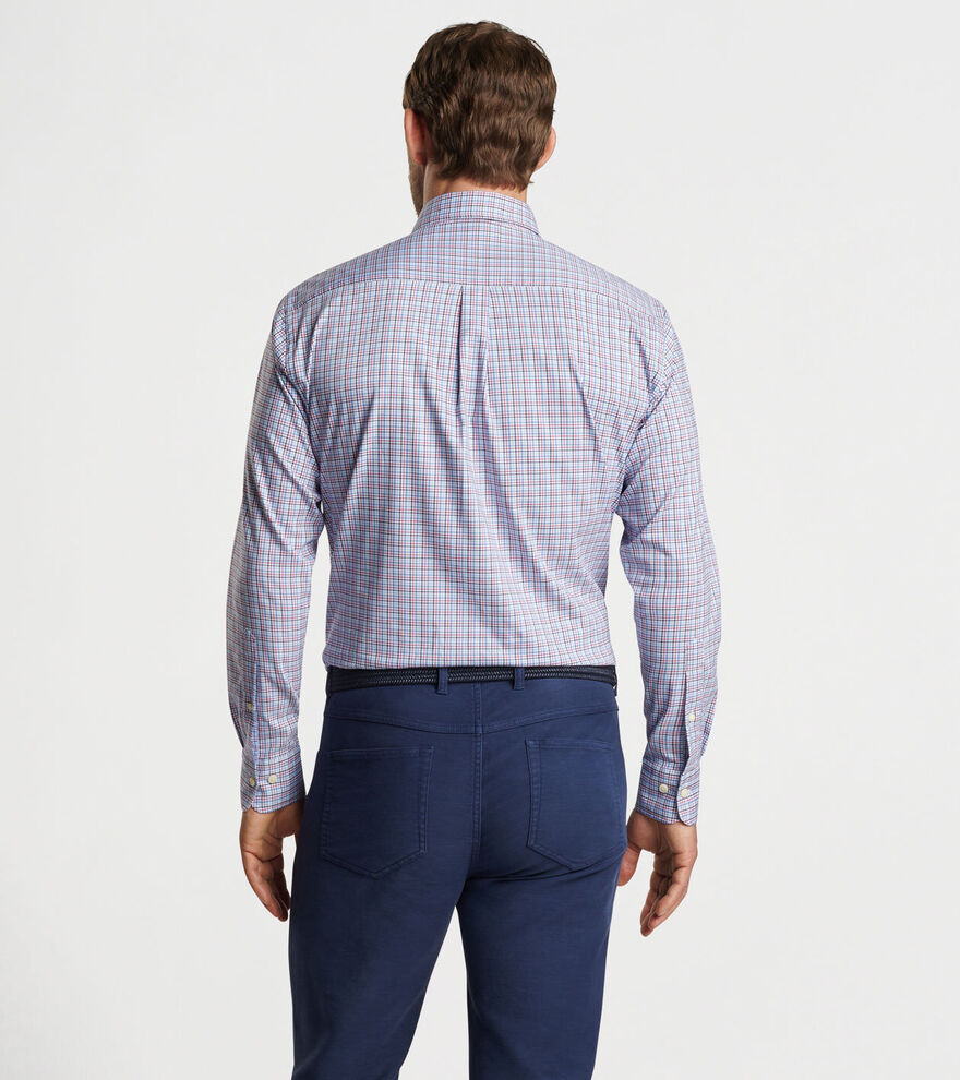 Albert Crown Lite Cotton-Stretch Sport Shirt image number 3