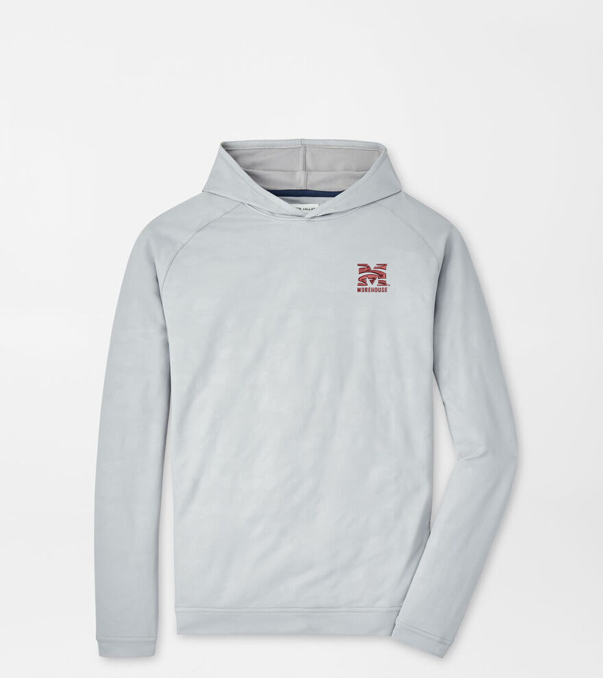Morehouse College Pine Logo Camo Performance Hoodie image number 1