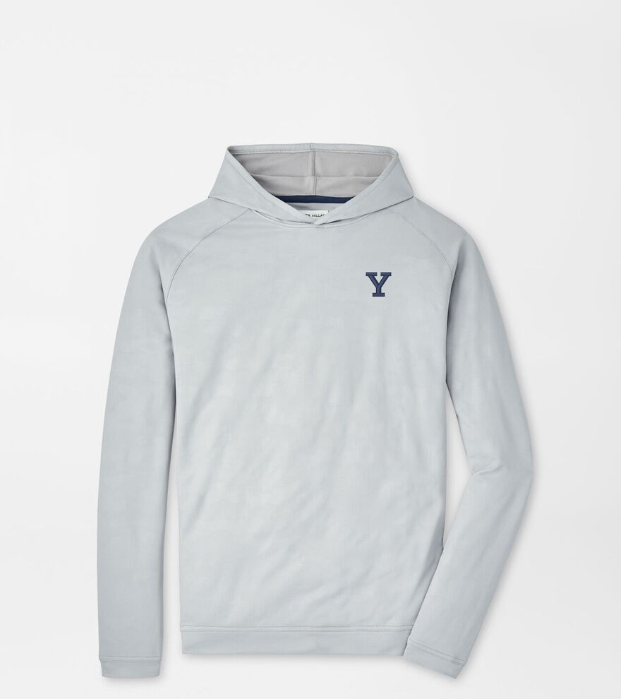 Yale Pine Logo Camo Performance Hoodie image number 1