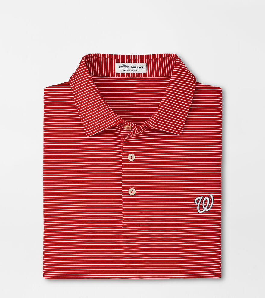 Washington Nationals Marlin Performance Jersey Polo, Men's MLB Apparel