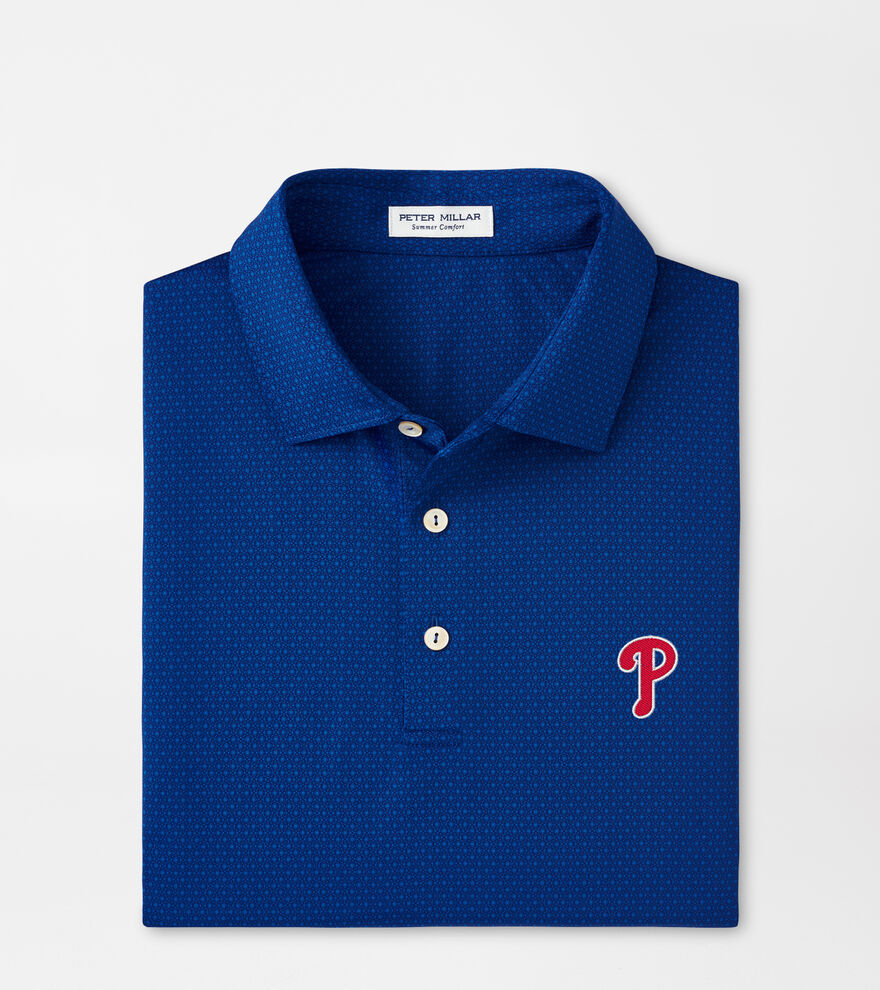 Philadelphia Phillies Tesseract Performance Jersey Polo image number 1