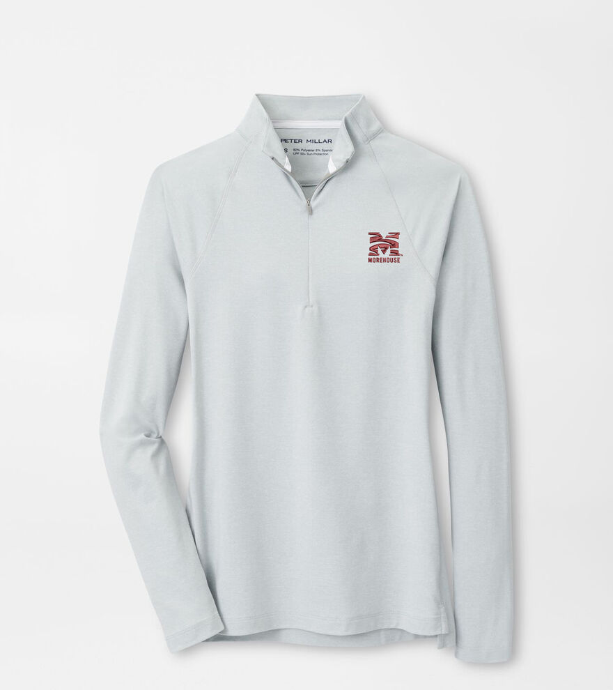 Morehouse College Women's Mélange Raglan-Sleeve Perth Layer image number 1