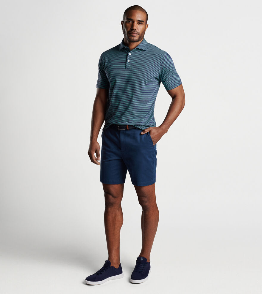 Pilot Mill Halifax Stripe Short-Sleeve Polo image number 2