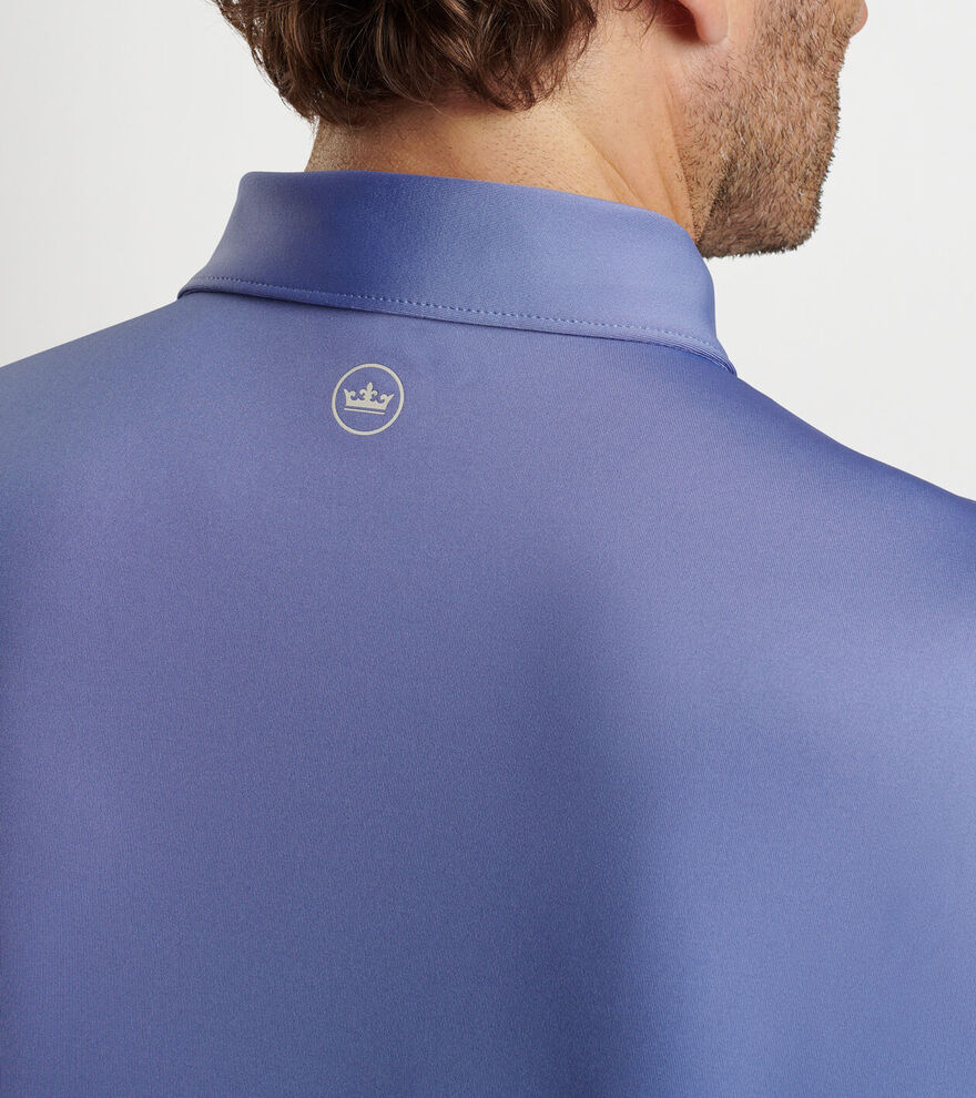 Solid Performance Jersey Polo (Sean Self Collar) image number 5