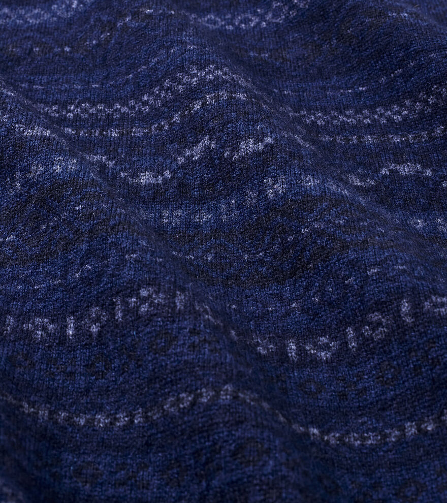 Midnight Fairisle Crewneck Sweater image number 5