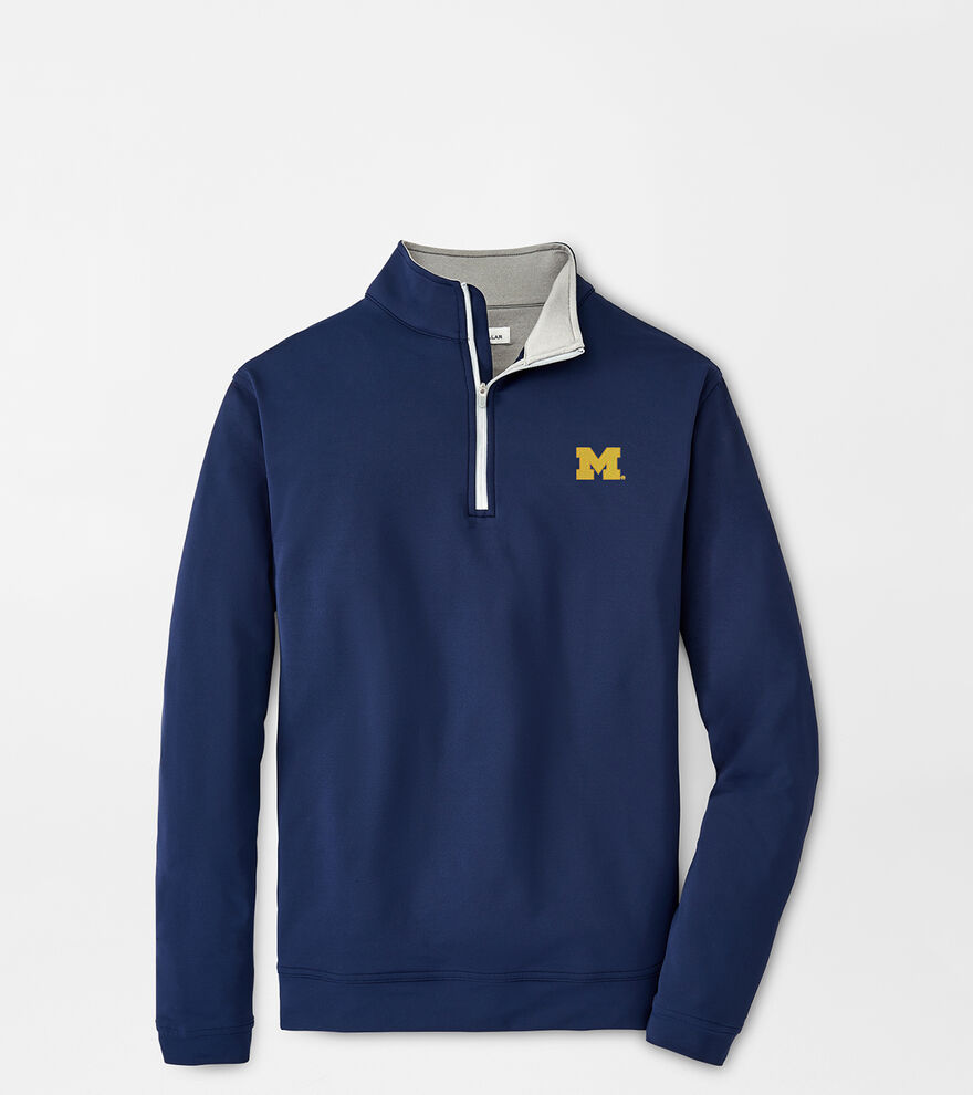 Michigan Perth Performance Quarter-Zip image number 1