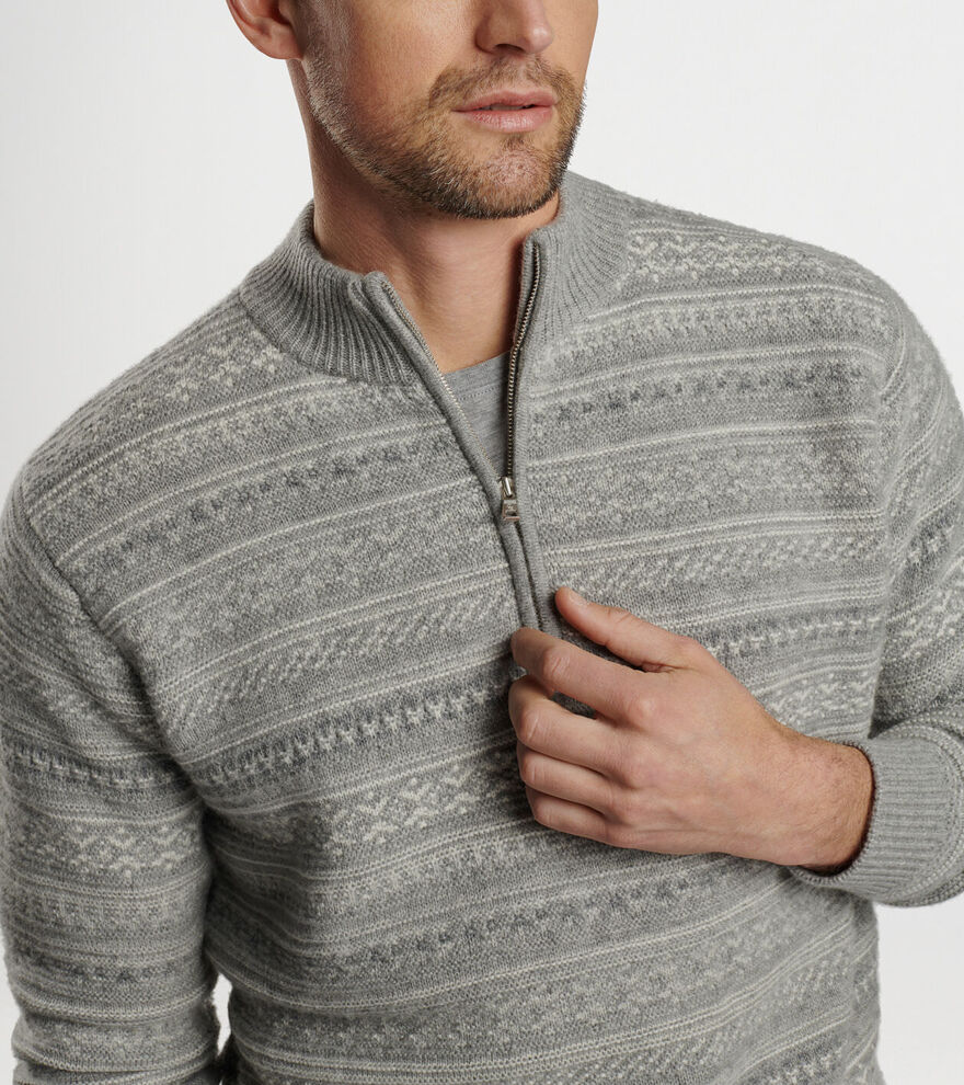 Silverton Jacquard Quarter-Zip image number 4