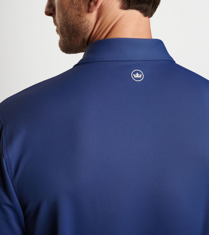 Solid Performance Mesh Polo image number 4