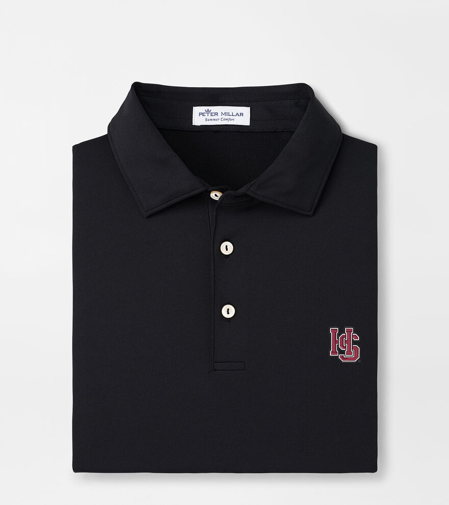 Hampden Sydney Solid Performance Jersey Polo (Sean Self Collar) image number 1
