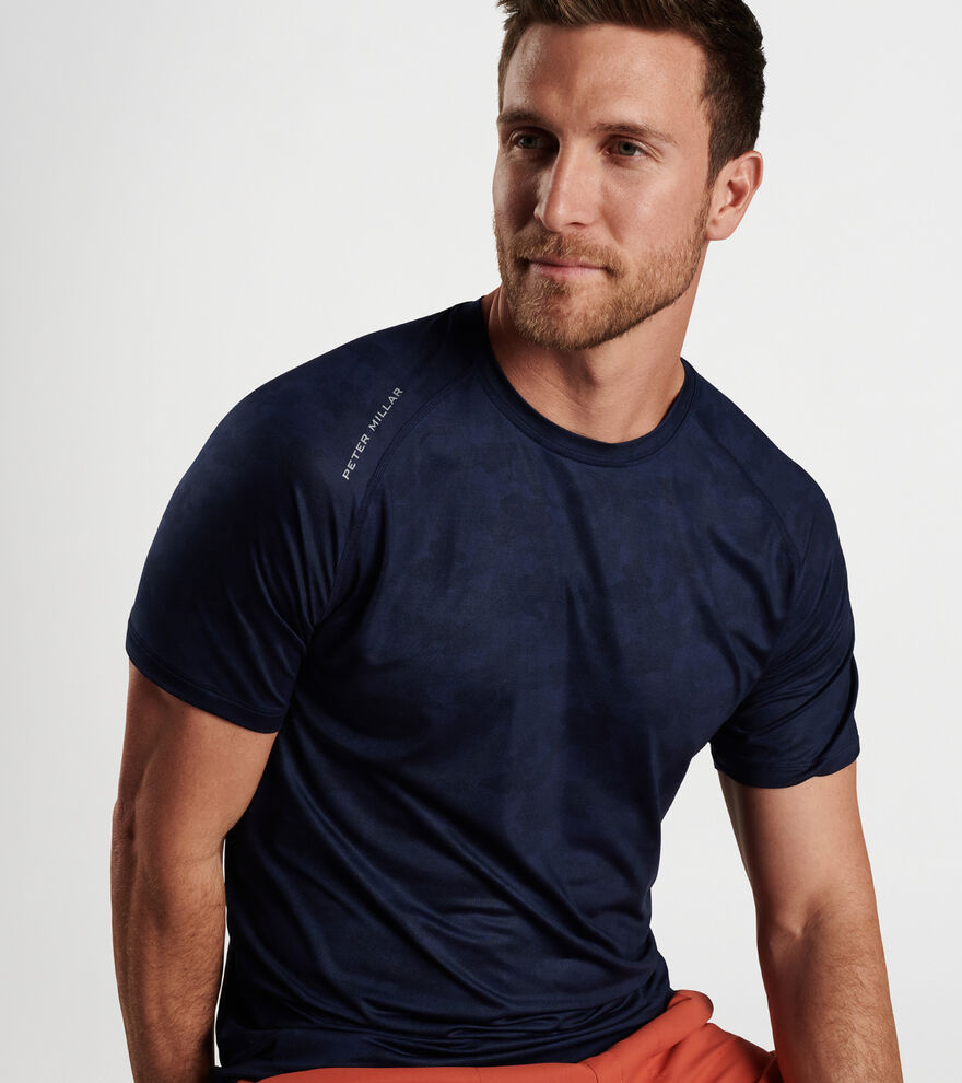 Aurora Camo Performance T-Shirt | Men's Pullovers & T-Shirts | Peter Millar