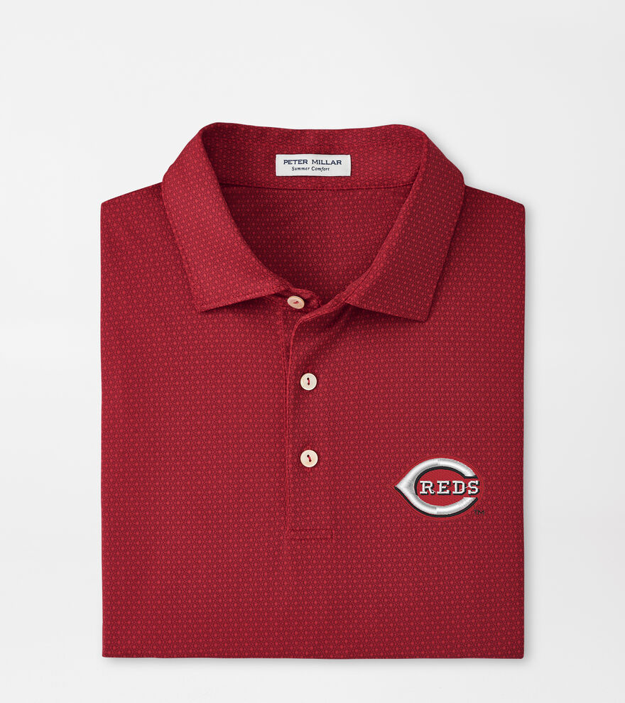 Cincinnati Reds Tesseract Performance Jersey Polo image number 1