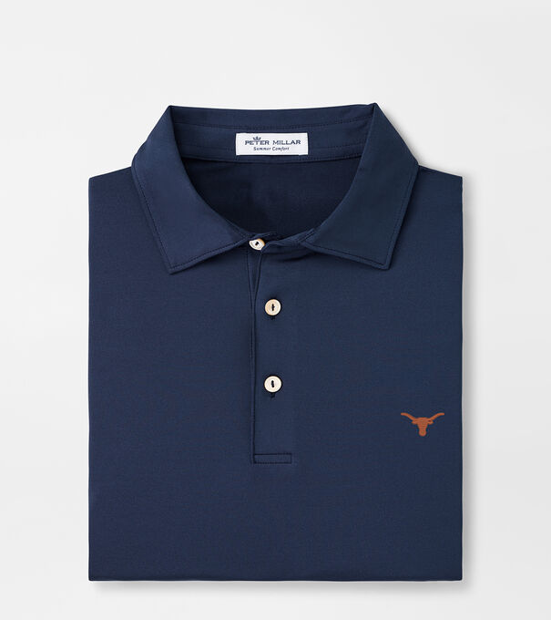 Peter Millar Texas Longhorns Jubilee Stripe Performance Polo