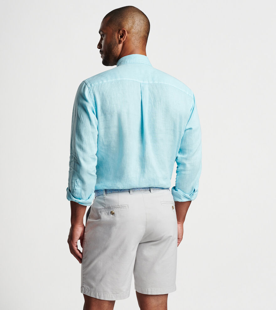 Coastal Garment Dyed Linen Sport Shirt image number 3