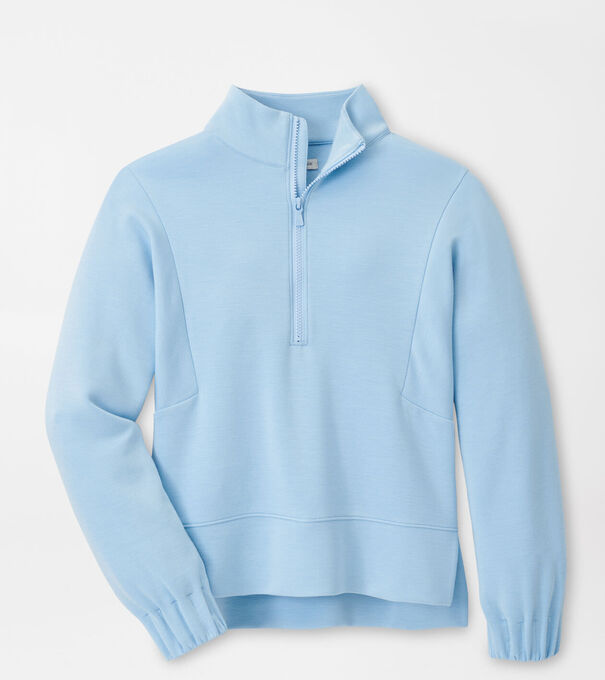 Flora Knit Half Zip Pullover