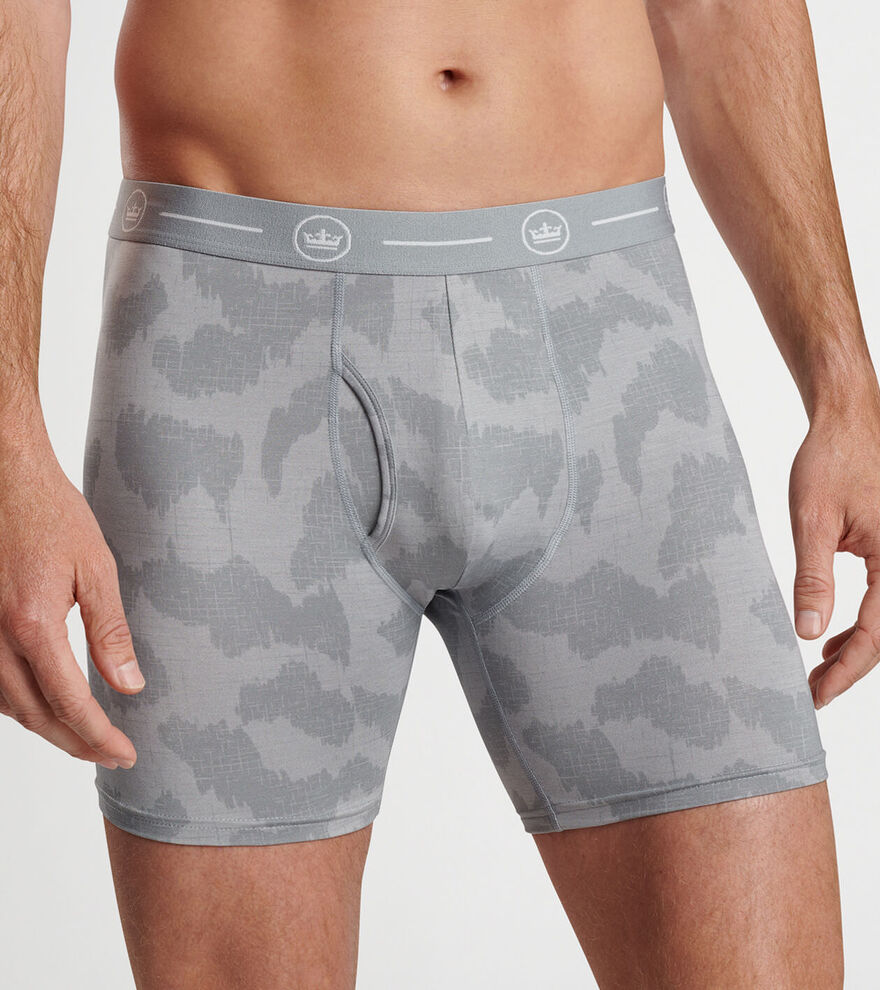 Windowpane Camo Performance Boxer Brief image number 2