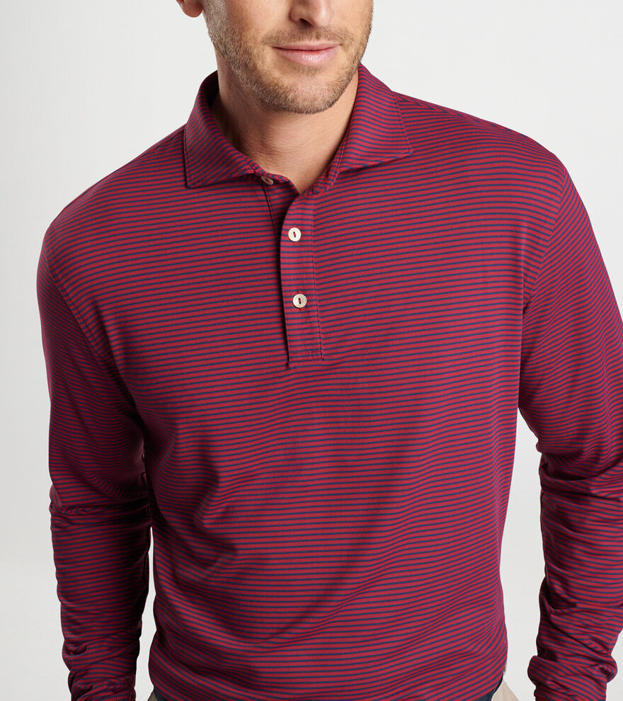 Lyons Performance Jersey Long-Sleeve Polo image number 4