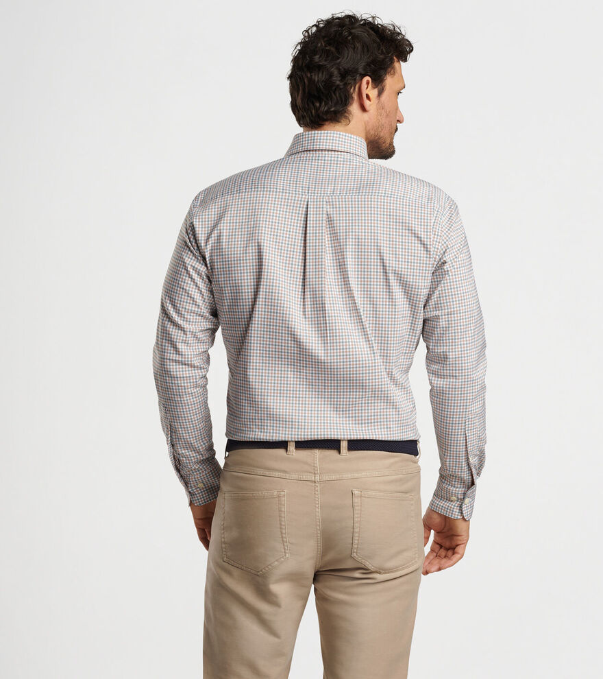 Hamilton Crown Lite Cotton-Stretch Sport Shirt image number 3