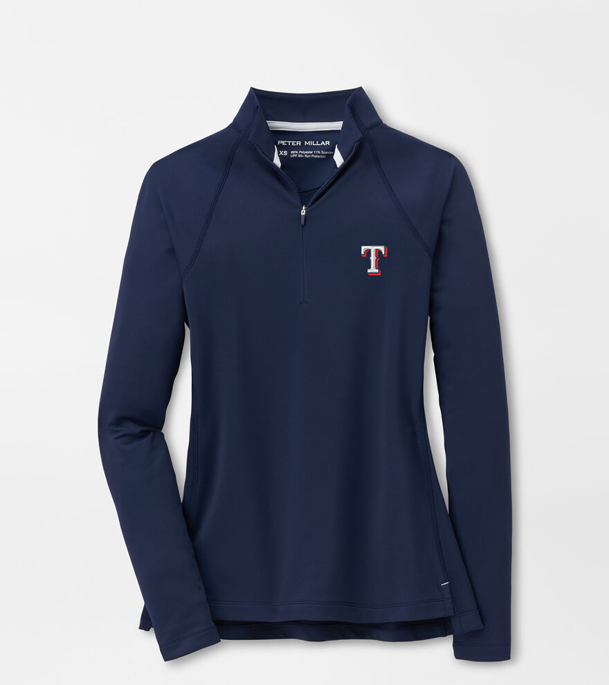 Texas Rangers Raglan Sleeve Mélange Perth Layer, Women's MLB Apparel