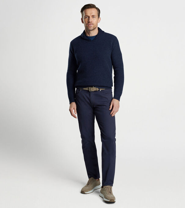 Delvin Twill Five-Pocket Pant