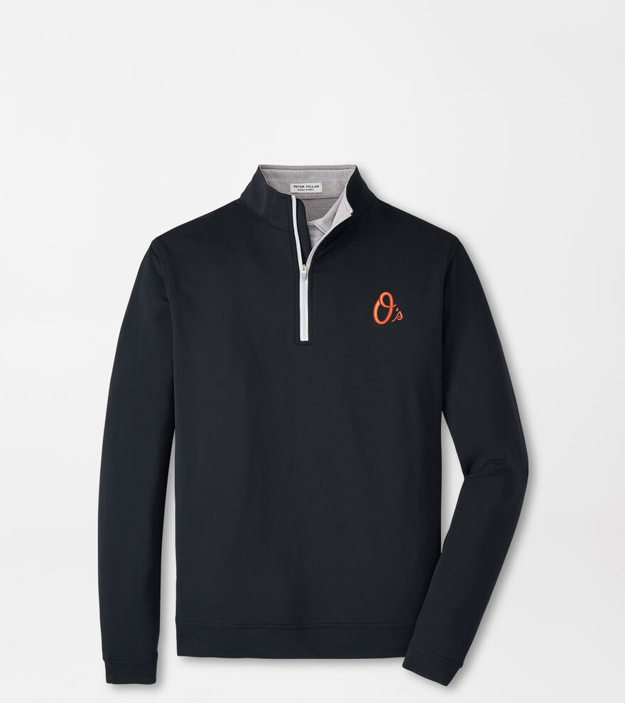 Cooperstown Baltimore Orioles Perth Performance Quarter-Zip image number 1