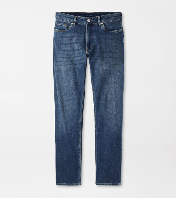 Vintage Washed Five-Pocket Denim