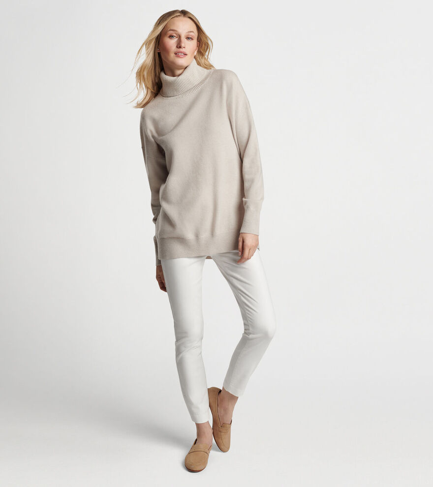 Women's Artisan Crafted Cashmere Turtleneck Sweater image number 1