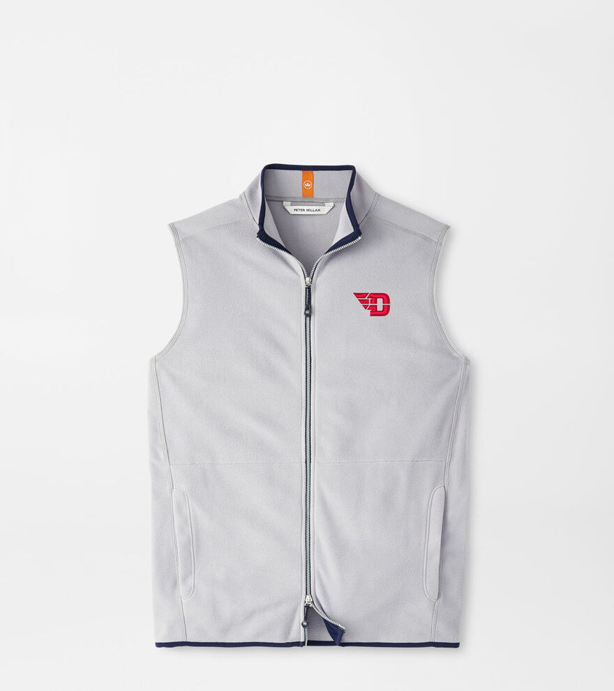 University of Dayton Thermal Flow Micro Fleece Vest image number 1