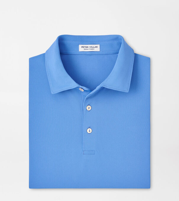 Solid Performance Mesh Polo